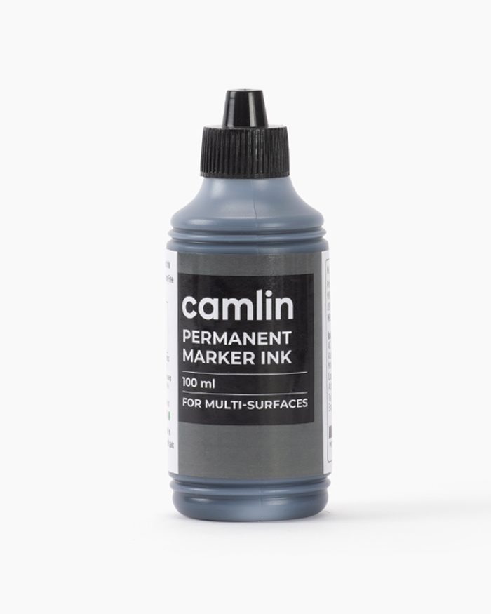 પરમેનેન્ટ માર્કર ઈન્ક (વાદળી/કાળી/લાલ) - (100 ML)
