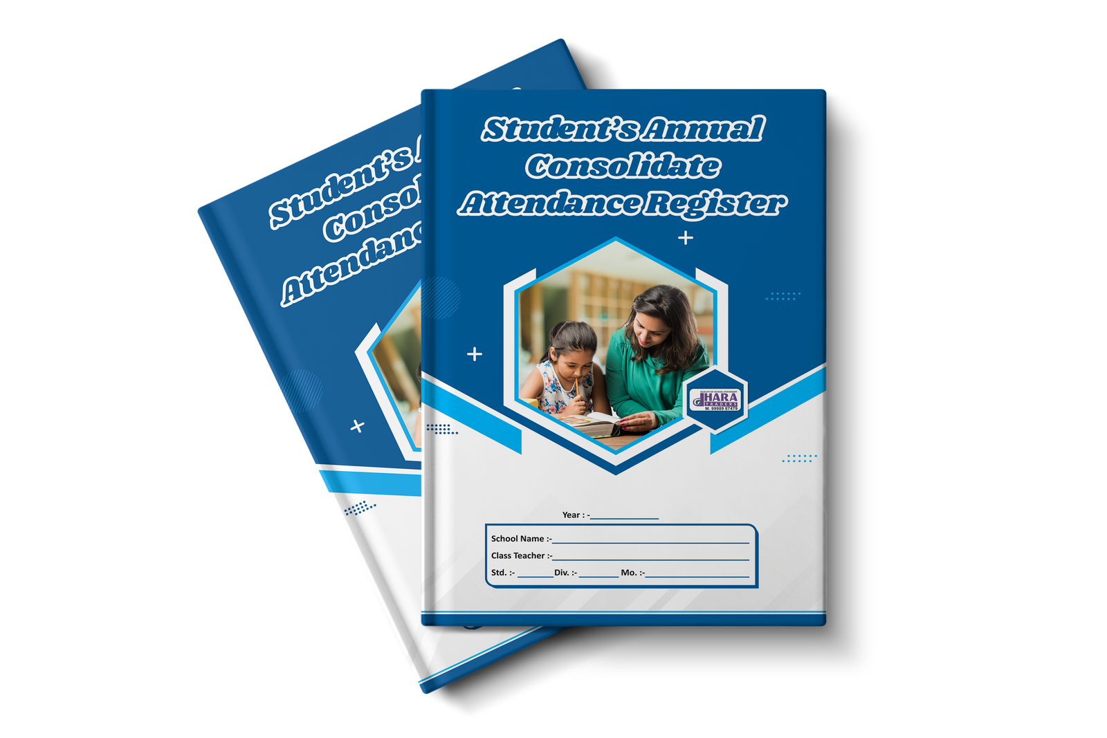 વિદ્યાર્થી વાર્ષિક હાજરી પત્રક (અંગ્રેજી)